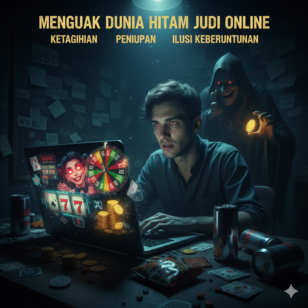 Menguak Dunia Hitam Judi Online: Ketagihan, Penipuan, dan Ilusi Keberuntungan