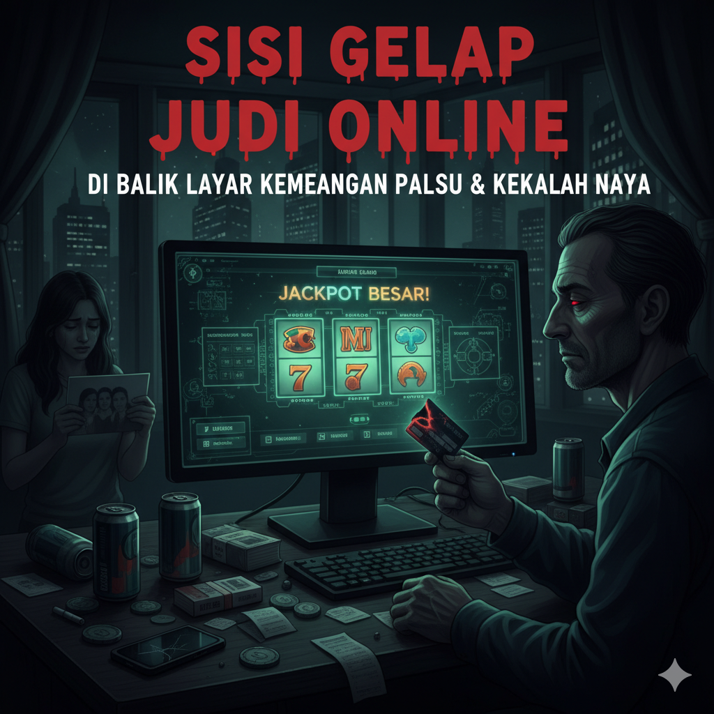 Sisi Gelap Judi Online: Di Balik Layar Kemenangan Palsu dan Kekalahan Nyata